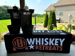 Whiskey Retreats Booth