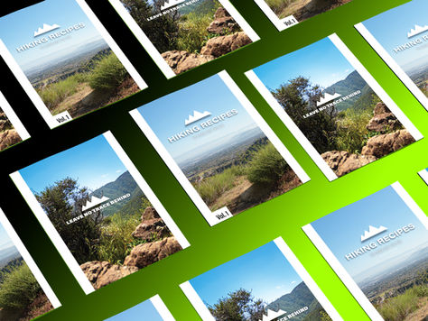 Hiking Recipe Zine