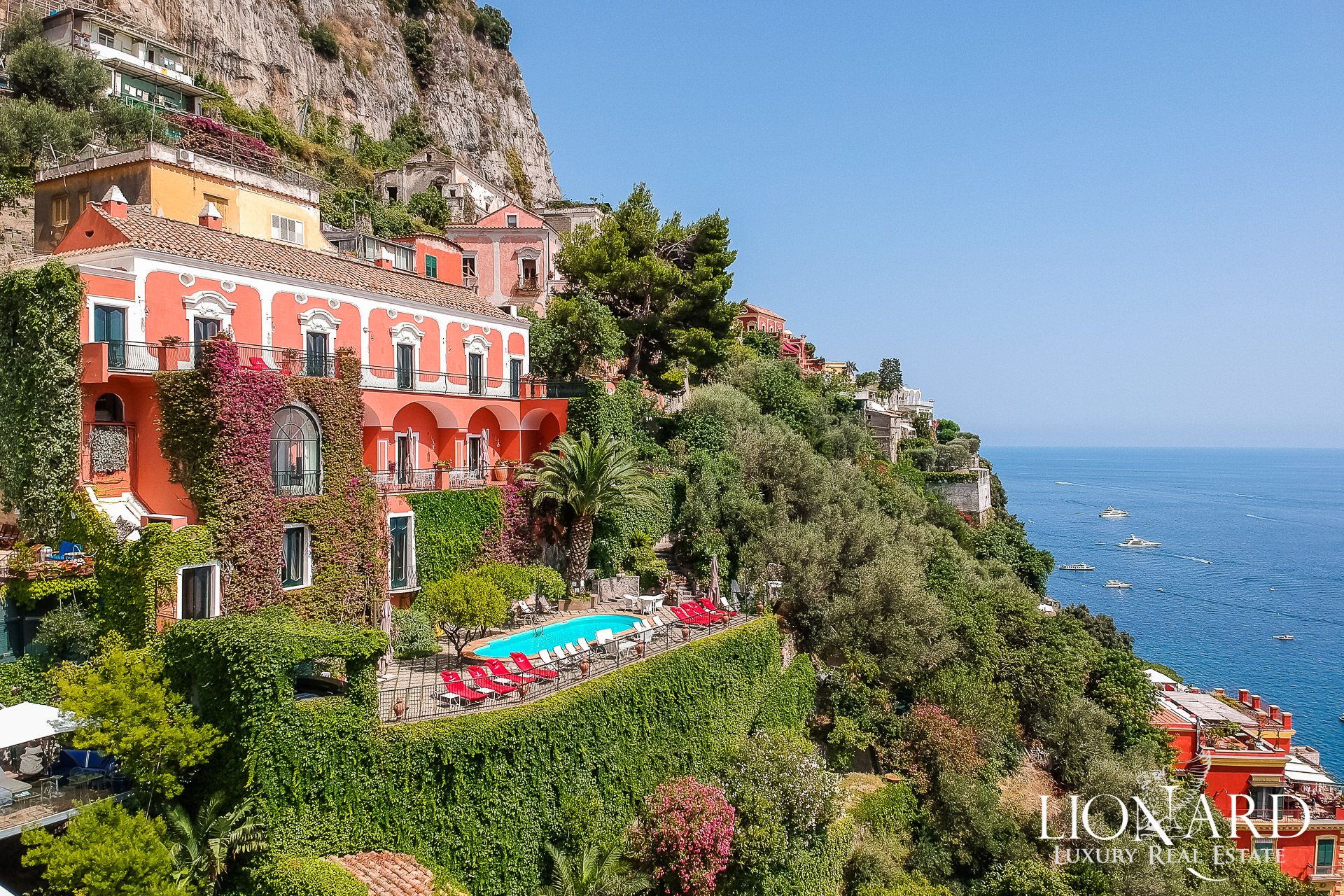 Villa sulla costiera amalfitana