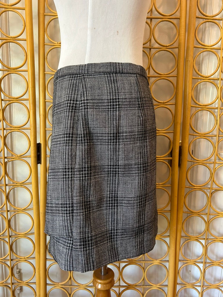 Thumbnail: Isabel Marant Wool Mid-Length Plaid Skirt