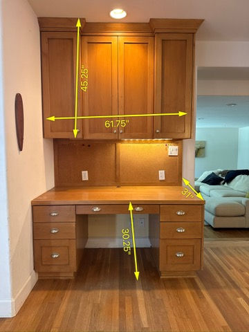 Thumbnail: Custom Alder Wood Shaker Style Kitchen Cabinets