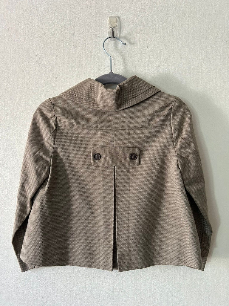 Thumbnail: Chloé Girls Brown Coat 3T