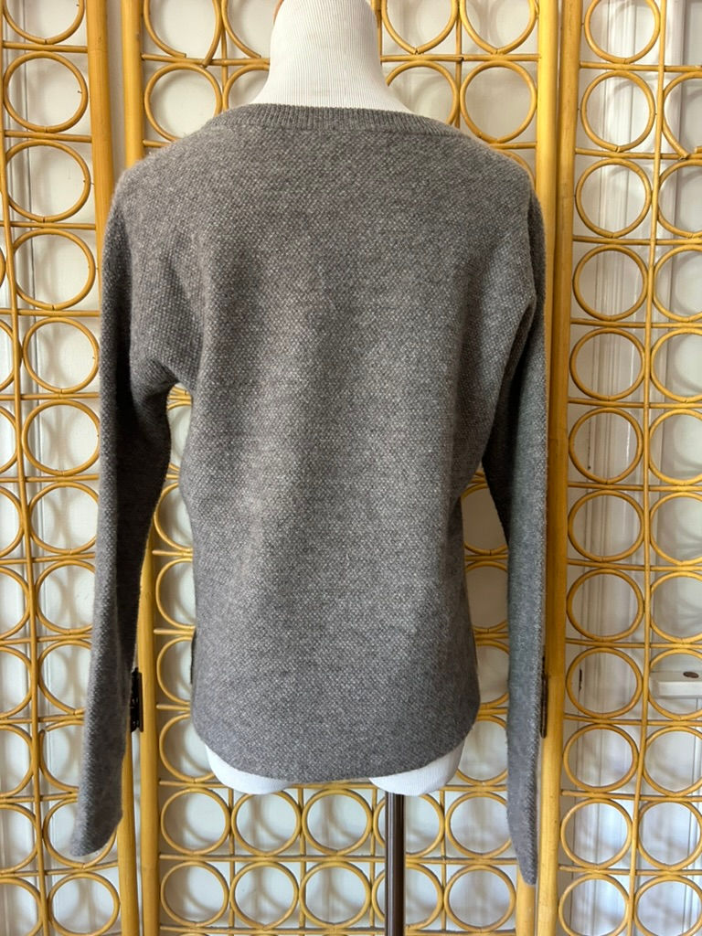 Thumbnail: James Perse 100% Cashmere Grey Sweater