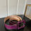 Thumbnail: Fendi Magenta Leather Belt