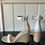 Thumbnail: Gianvito Rossi Portofino 85 Leather Espadrille Wedge Sandals