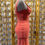 Thumbnail: Herve Leger Pink Coral Oria Bodycon Dress