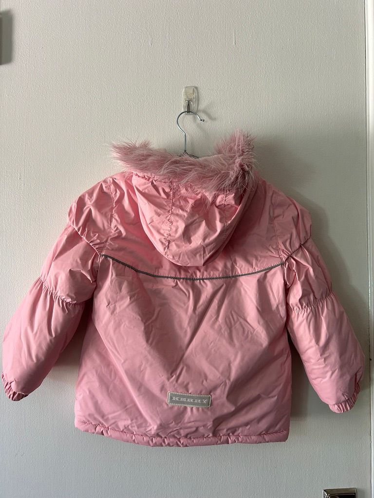 Thumbnail: KERRY Girls Baby Pink Snow Jacket Size 104cm (4T)