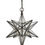 Thumbnail: Visual Comfort Moravian Small Iron Star Pendant Light