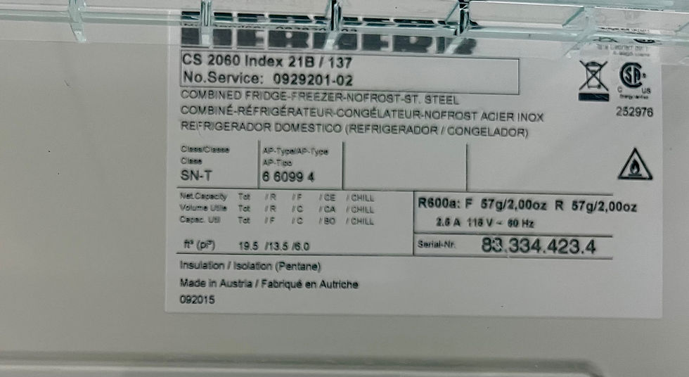 Thumbnail: Liebherr 36" CS 2060 Freestanding Counter Depth Bottom Freezer
