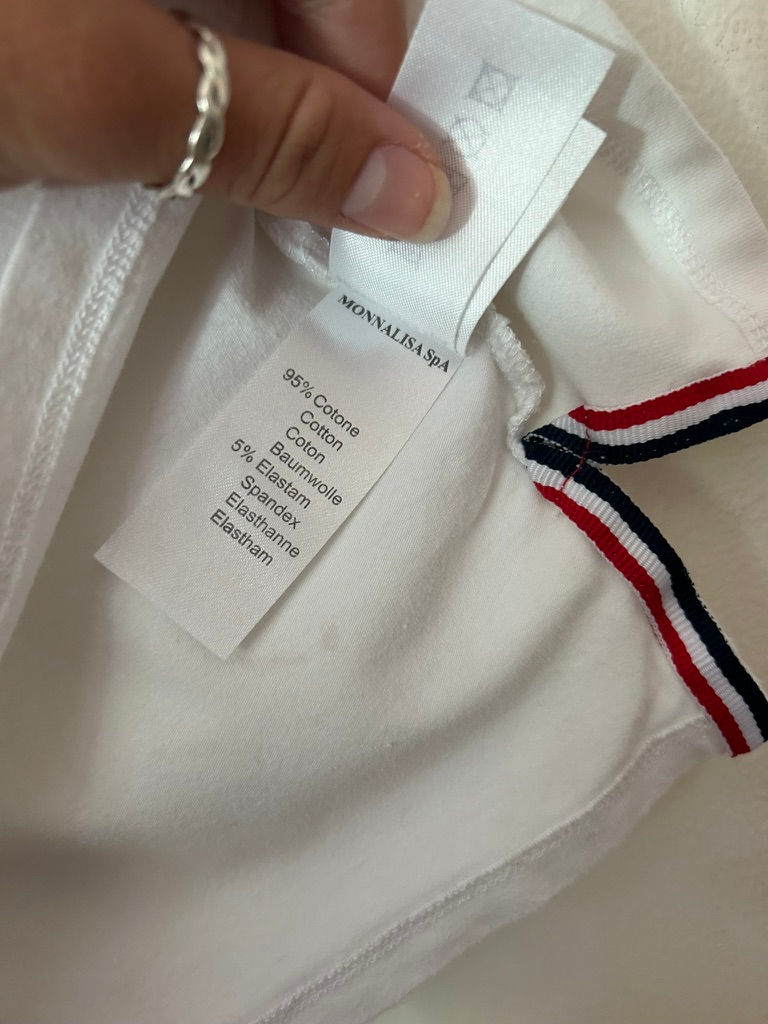 Thumbnail: MONNALISA Short Sleeve Shirt (Size 4T)