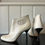 Thumbnail: GUCCI Women's White / Ivory Ankle Boots Booties