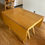 Thumbnail: Heywood Wakefield Whalebone Dropleaf Extendable Table