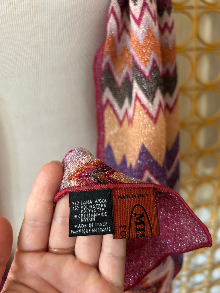 Thumbnail: Missoni Warm Toned Multicolor Scarf