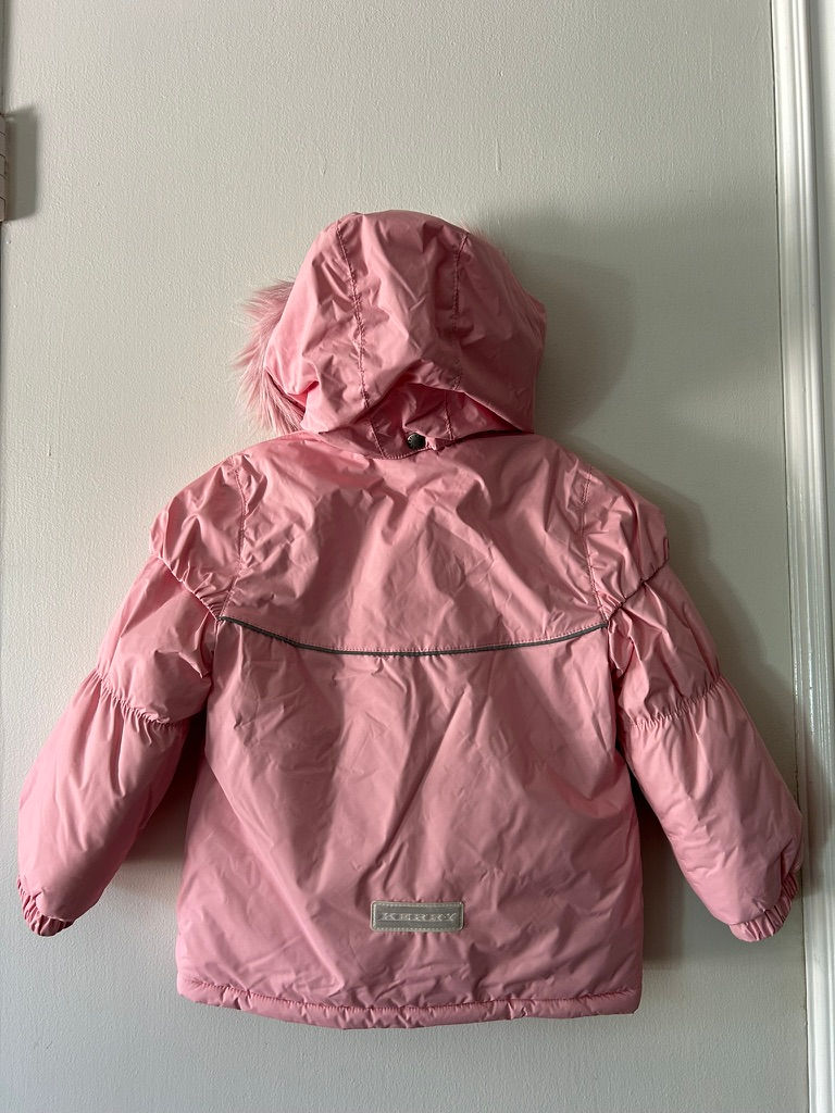 Thumbnail: KERRY Girls Baby Pink Snow Jacket Size 104cm (4T)