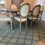 Thumbnail: Restoration Hardware Vintage French Round Fabric Dining- Set of Six