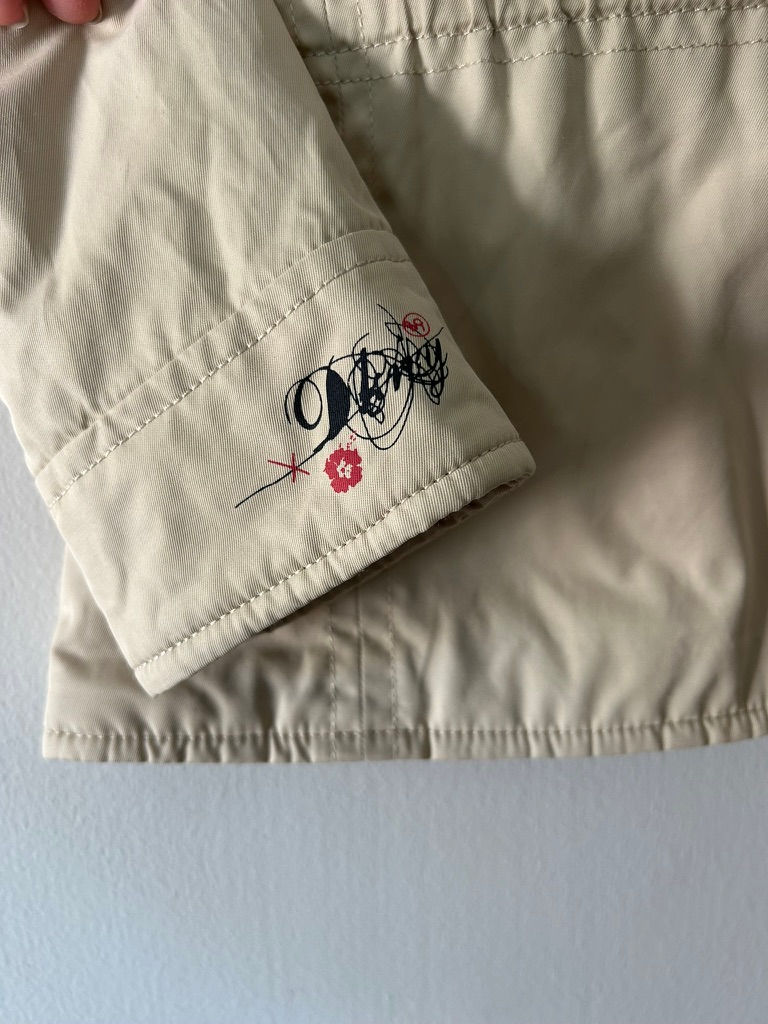 Thumbnail: DKNY Girls Coat with Fur Lining 3T