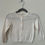 Thumbnail: Crewcuts Girls White Cotton Cardigan (Size 3T)