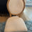 Thumbnail: Restoration Hardware Vintage French Round Fabric Dining- Set of Six