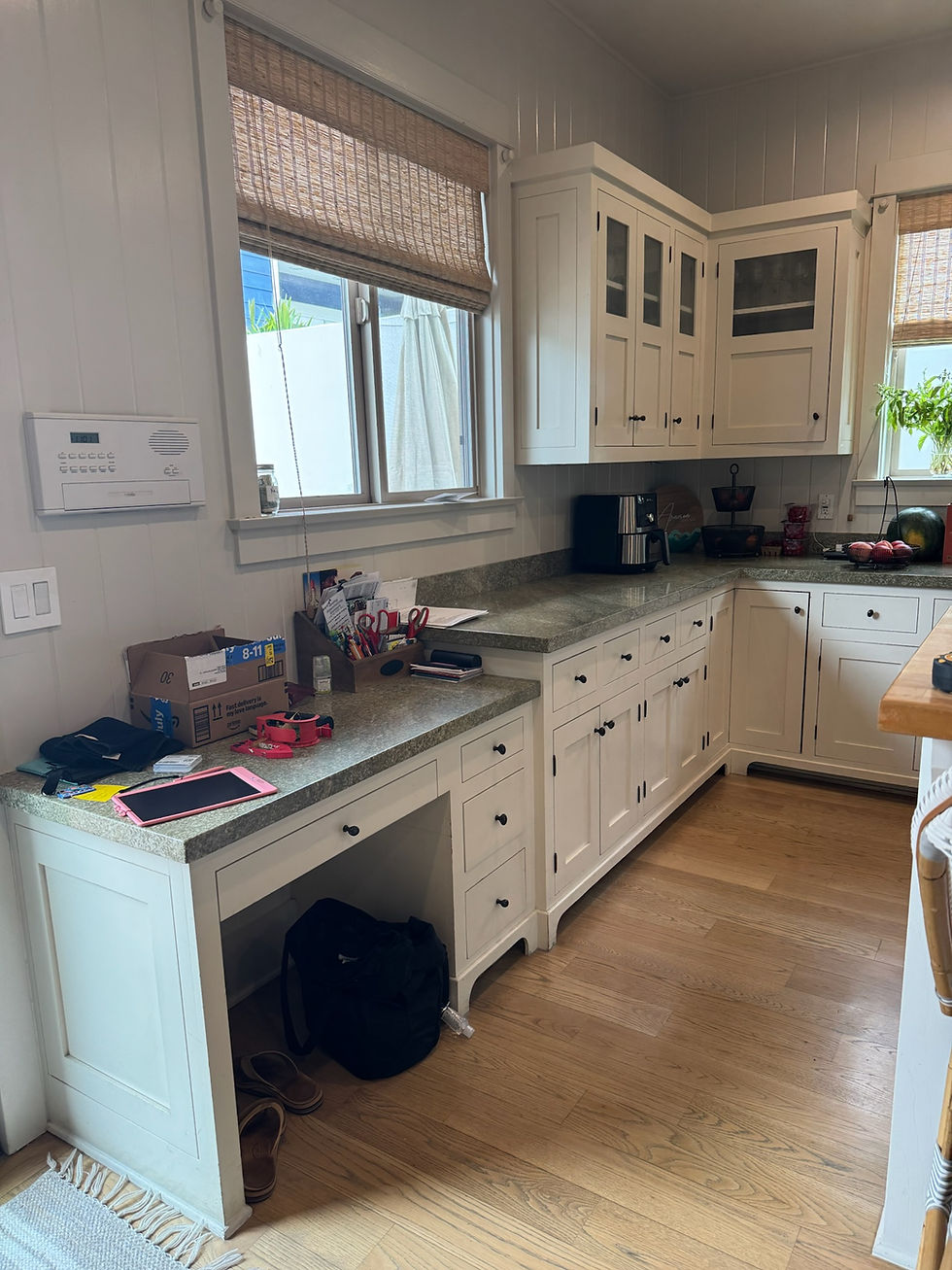 Thumbnail: Shaker Style Custom Inset Kitchen Cabinets-White