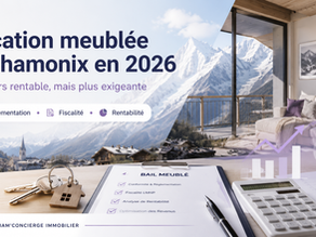 Location meublée Chamonix - Cham'Concierge