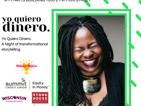 Yo Quiero Dinero, Presents our Honored Storyteller, Dr. Sagashus Levingston
