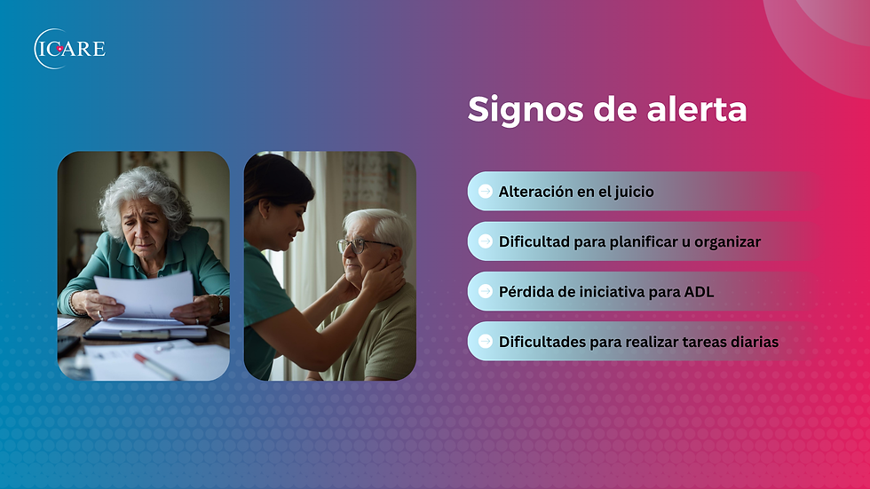 Signos de Alerta para observar en tu ser querido