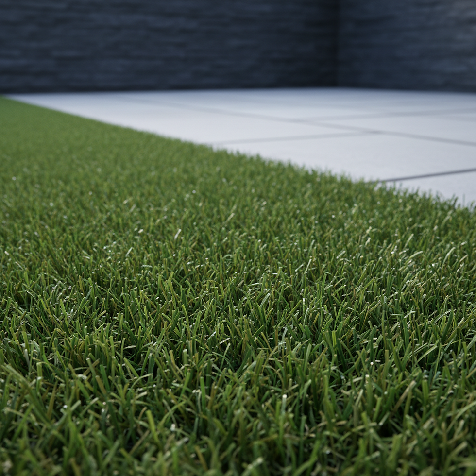 Dewy Grass Closeup