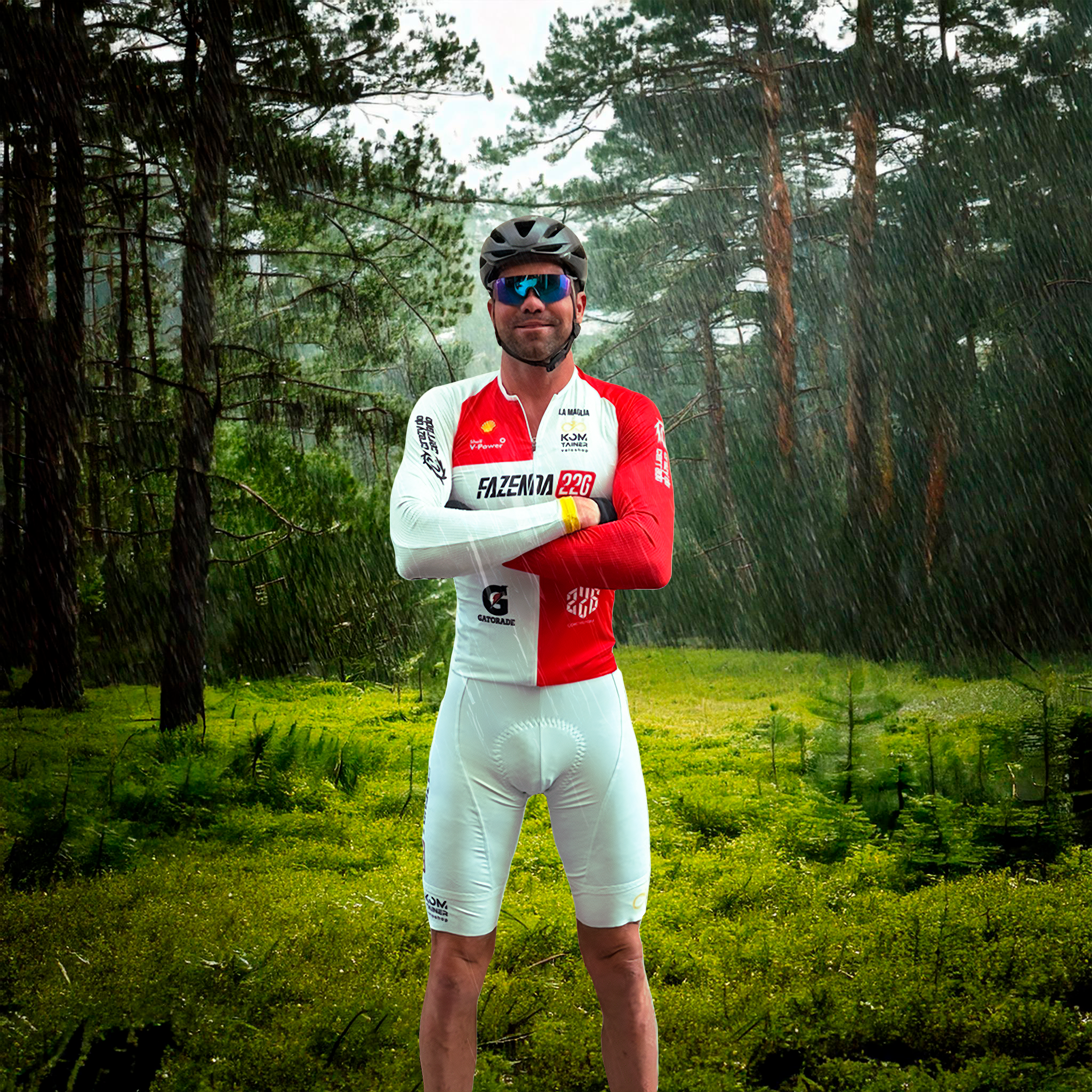 Camisa ciclismo PRO manga longa 2025