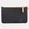 縮圖：Bolsa Clutch Santa Lolla Risco Feminina - Preta