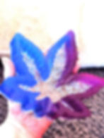 Thumbnail: Resin Maple Leaf Ashtray Large Size