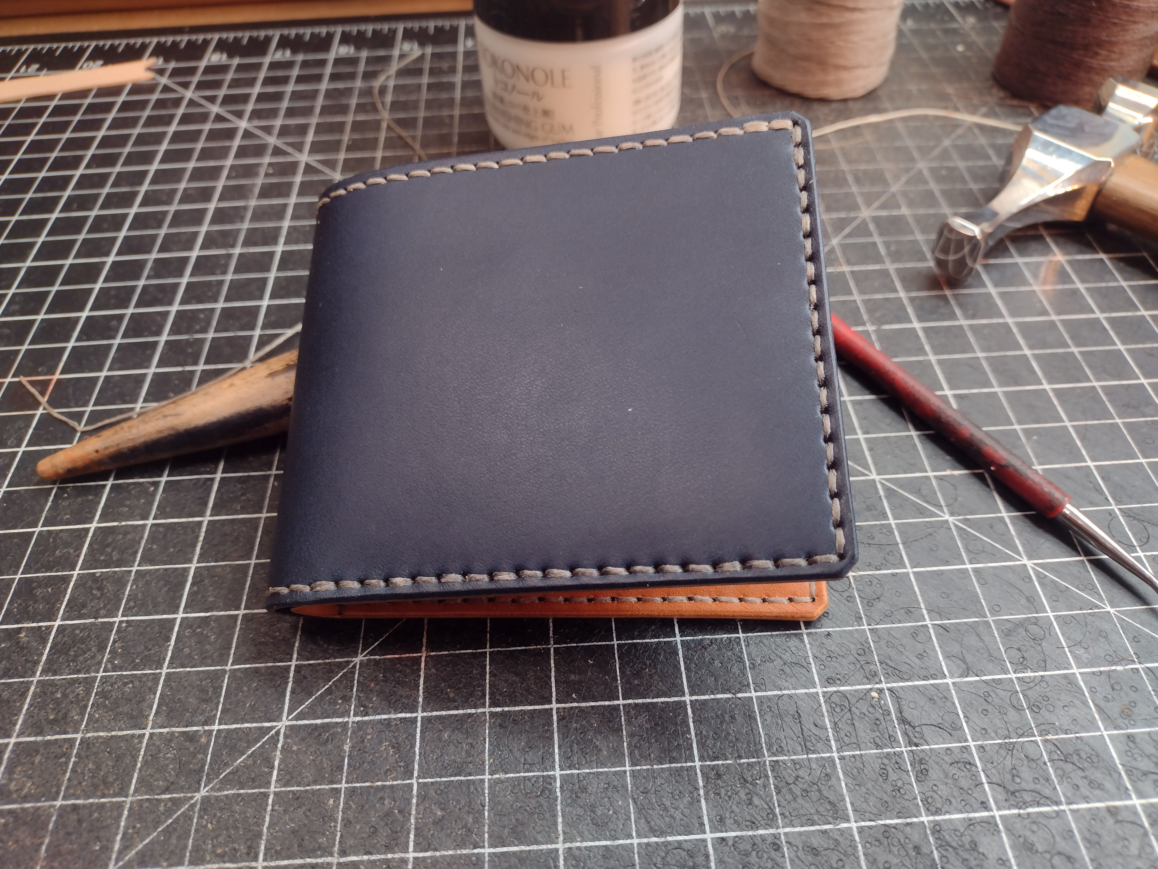 Ten Slot Bifold Wallet