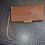 Thumbnail: Square Clutch w/zipper (brn/red)