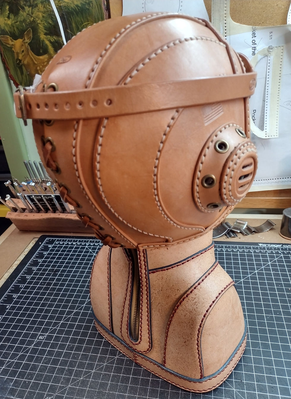 Thumbnail: Leather Aviator Cap