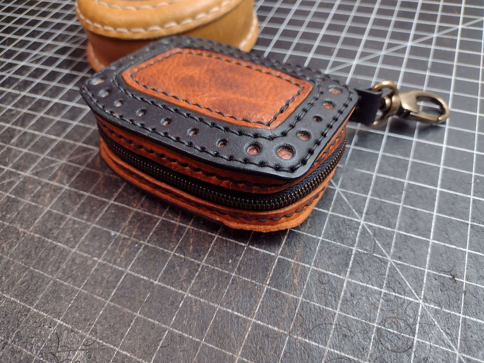 Thumbnail: Key/Key Fob Case (hot coals/blk)