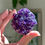 Thumbnail: 2.4” Deep Purple Amethyst Rosette Cluster - Uruguay