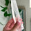 Thumbnail: 6.1” High Quality DT Lemurian Quartz Point with Isis Face, Linear Ridges, Record