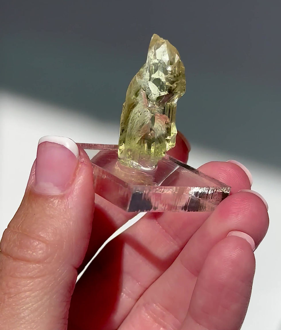 Thumbnail: 1.1” 6.5g VERY RARE Heliodor Bar