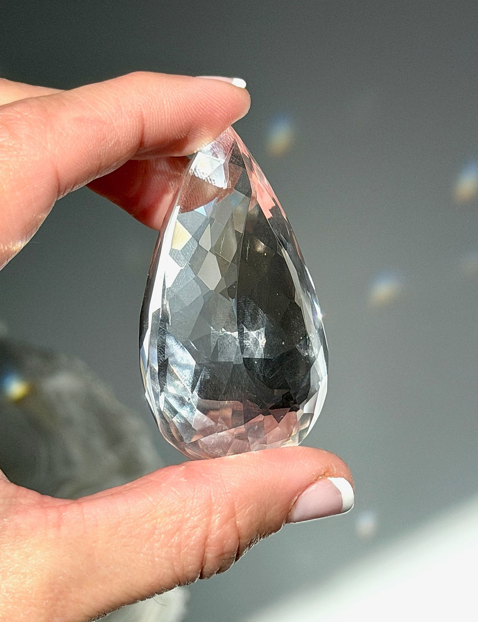 Thumbnail: 2.2” 265.5ct.  Faceted Quartz Gem Stone - Minas Gerais, Brazil  All the crystals