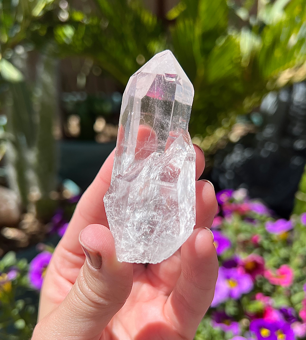 Thumbnail: 2.6” Free Standing Himalayan Quartz - Kullu Valley