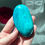 Thumbnail: 2.8” Extremely High Quality Collectors Grade Shattuckite Palm Stone - Namibia
