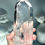 Thumbnail: 6.3” Lemurian Quartz Point with White Phantom, Mountainscape Etchings, Rainbow