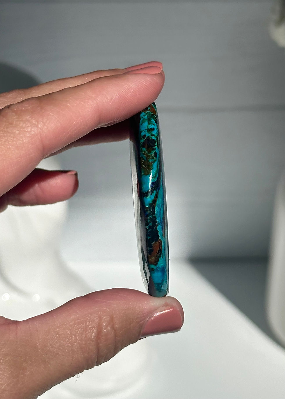 Thumbnail: 2.1”  Azurite with Malachite and Chrysocolla - Kaokoland , South Africa