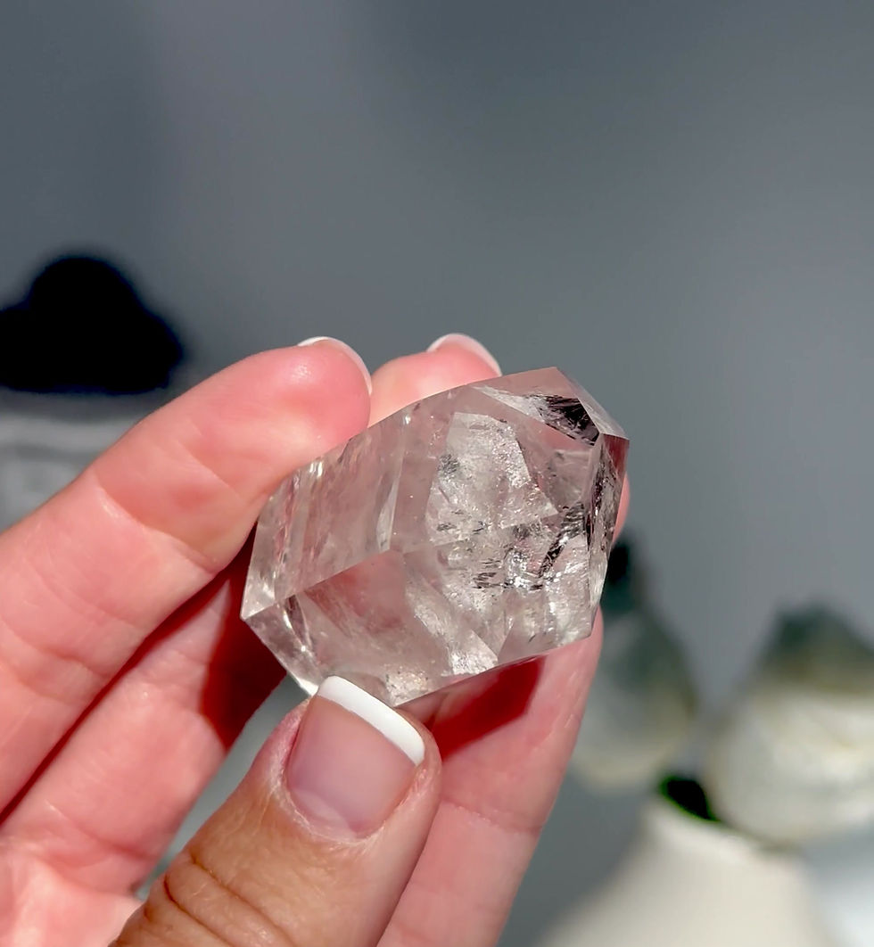 Thumbnail: 1.75"  Quartz Point with Manifestation Crystal Inclusion - Brazil