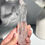 Thumbnail: 5.1”  Optical Mountainscape Twin Lemurian Quartz Point - Brazil
