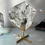 Thumbnail: 7.5” 3kg Faceted Free Form Lemurian Quartz with and Rainbow