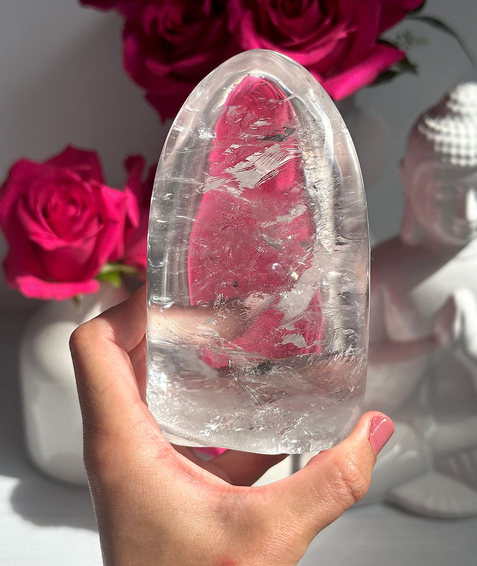 Thumbnail: 4.9” , 590g Madagascar Quartz Free Form - Madagascar