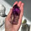 Thumbnail: 3.7” Bahia Amethyst Point with Dow-Trans Channeler Configuration and Rainbows - 