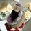 Thumbnail: 1kg , 4.5” VERY RARE Amethyst Stand with Etched Calcite Point - Uruguay