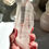 Thumbnail: 6.3” Companion Lemurian Quartz Points Embracing One Another with Record Keepers
