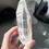 Thumbnail: 4.7” Lemurian Quartz Point with Deep Linear Ridges - Brazil